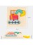 WT419 Stili Çocuk Ahşap Öğrenme Montessori Duyusal Oyuncaklar Eğitici Aktivite Tahtası Toka Bulmaca Oyunları Şekil Eşleme Jigsaw Ince Motor Beceri (Yurt Dışından) 5