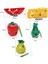 TJ024 Stili Solucan Meyve Yer Ahşap Oyuncaklar Eğitici 3D Bulmacalar Çocuklar Için Montessori Eğitici Ahşap Oyuncaklar 3 Yaş (Yurt Dışından) 4