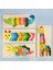 Yılan Tarzı Bebek Bulmaca Montessori 3D Ahşap Puzzle Yapboz Bebek Oyunları Eğitici Oyuncaklar Hayvanlar Bulmacaları Çocuklar Için Oyuncaklar Yıl (Yurt Dışından) 2
