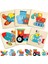 NO.434 Tarzı Ahşap Oyuncak 3D Bulmaca Jigsaw Tahtası Montessori Oyuncaklar Çocuklar Için Eğitici Zeka Soruşturması Hayvan Çizgi Film Bulmaca (Yurt Dışından) 2