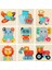 NO.434 Tarzı Ahşap Oyuncak 3D Bulmaca Jigsaw Tahtası Montessori Oyuncaklar Çocuklar Için Eğitici Zeka Soruşturması Hayvan Çizgi Film Bulmaca (Yurt Dışından) 4