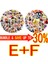 E 50PCS ve F 50PCS Tarzı Japon Anime Naruto Sticker Paketi Graffiti Valiz Laptop Araba Su Geçirmez Çıkartmalar Çocuk Oyuncak Hediye (Yurt Dışından) 1