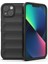 iPhone 13 Ile Uyumlu Kılıf Tpu Oyuklu Arka Yüzey Z-Etnik Esnek Silikon Kapak iPhone 13 Için O-Tto Prime Silikon Kılıf Siyah 1