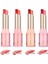 Glossy Twotone Lip Stick 01 Coral Lover - Çift Tonlu Ruj 3