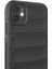 Apple iPhone 11 Ile Uyumlu Kılıf Tpu Oyuklu Arka Yüzey Z-Etnik Esnek Silikon Kapak Apple iPhone 11 Için O-Tto Prime Silikon Kılıf Lacivert 2