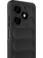 Tecno Spark 20C Ile Uyumlu Kılıf Tpu Oyuklu Arka Yüzey Z-Etnik Esnek Silikon Kapak Tecno Spark 20C Için O-Tto Prime Silikon Kılıf Siyah 2