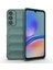 Samsung Galaxy A05S Ile Uyumlu Kılıf Tpu Oyuklu Arka Yüzey Z-Etnik Esnek Silikon Kapak Samsung Galaxy A05S Için O-Tto Prime Silikon Kılıf Koyu Yeşil 1