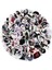 CS12-1 (50 Adet) Stili Anime Tokyo Ghoul Sticker Kaneki Ken Etiketi Bagaj Buzdolabı Dizüstü Kaykay Bisiklet Grafiti Su Geçirmez Pvc Etiket Hediye (Yurt Dışından) 4