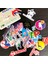 45 Adet Komik Yemek Stili Havayolu Şirketi Logolu Pvc Stickerlar Cool Kaykay Dizüstü Su Şişesi Bagaj Süsle Su Geçirmez Etiketler (Yurt Dışından) 3