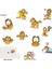 Fildişi Tarzı Garfield Sevimli Sticker Kaykay Laptop Bavul Gitar Pvc Su Geçirmez Grafiti Etiket Çocuk Oyuncak Christmas Hediyesi (Yurt Dışından) 4
