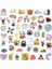 J Tarzı Ülkeler Haritası Seyahat Stickerı Dıy Scrapbooking Bavul Laptop Araba Motosiklet Milli Bayrak Stickerları Çocuklar Için Oyuncaklar (Yurt Dışından) 1