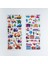 Stil Bir Stil Çocuklar Için 3 Sayfa 3D Çizgi Film Ulaşım Araba Tren Uçak Sticker Çocuklar Için Dıy Kabarcıklı Pvc Ajanda Sticker Öğrenme Oyuncakları (Yurt Dışından) 5