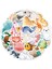 65 Adet Cadılar Bayramı Stili Hayvanlar Çıkartmaları Sevimli Karikatür Köpek Kedi Domuz Sticker Anime Telefon Gitar Araba Bisiklet Buzdolabı Çocuk Oyuncakları Için (Yurt Dışından) 2