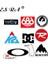 S Tarzı Kar Kayak Sticker Logosu Açık Hava Çıkartmaları Araba Valiz Bisiklet Kask Dekoru Için (Yurt Dışından) 4