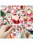 10 Adet-B Tarzı Pcs Çizgi Film Noel Ağacı Sticker Baba Noel Kaykay Taşınabilir Gitar Su Geçirmez Grafiti Hediye Sticker (Yurt Dışından) 3