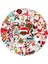 10 Adet-B Tarzı Pcs Çizgi Film Noel Ağacı Sticker Baba Noel Kaykay Taşınabilir Gitar Su Geçirmez Grafiti Hediye Sticker (Yurt Dışından) 4