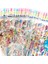 Tarz 23 Tarz 12 Sayfa Paket Sevimli Toplu 3D Dolgu Etiketler Çocuklar Için Scrapbooking Dizüstü Bilgisayar Cep Telefonu Dekorasyon Kız Erkek Doğum Günü Hediyesi (Yurt Dışından) 2