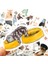 H-3189-50 Adet Tarzı Sevimli Kediler Hayvan Grafiti Sticker Karışık Stil Oyuncaklar Bavul Laptop Bisiklet Bagaj Araba Scooter Kaykay Sticker (Yurt Dışından) 5