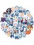 B-50PCS Tarzı Hololive Vtuber Pvc Su Geçirmez Stickerlar - Bagaj Duvar Araba Laptop Bisiklet Motosiklet Defter Oyuncak Stickerları Için (Yurt Dışından) 1