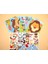 Sarı Stil Çocuklar Için Kendin Yap Sticker Bulmaca Oyunları Yüz Yapma Prenses Hayvan Dinozor Montaj Puzzle Çocuk Tanıma Eğitim Oyuncakları (Yurt Dışından) 5