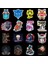 50 Adet Tarzı Transformers Çıkartmaları Robot Etiketler Bavul El Arabası Gitar Elektrikli Araba Su Geçirmez Pvc Grafiti Sticker (Yurt Dışından) 4