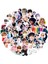 Altın Tarzı Bangtan Boys Stickerları Kpop Yıldızları Stickerları Idoller Sevimli Fotoğraflar Oyuncaklar Kaykay Bavul Laptop Telefon Stickerları Için - Türkçe (Yurt Dışından) 3