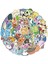 Altın Tarzı Sevimli Pokemon Çıkartmaları Çocuk Hediyesi Için Su Geçirmez Laptop Valiz Stickerları Kawaii - Pokemon Karikatürü (Yurt Dışından) 2