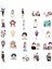 A-10 Adet-Rastgele Tarzı Sesin Şekli Sticker Anime Bir Sessizlik Stickerlar Laptop Gitar Bagaj Buzdolabı Kaykay Etiket Klasik Oyuncak (Yurt Dışından) 1