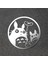 1 Adet Tarzı Anime Komşum Totoro Çizgi Sticker Lüks Cep Telefonu Laptop Sticker Araba Motosiklet Etiket Kendin Yap 3D Metal Sticker (Yurt Dışından) 1