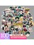 100 Adet Tarzı Anime Sticker Şeytan Öldürücü Avcı x Graffiti Kendin Yap Valiz Laptop Kaykay Telefon Etiket Sticker Oyuncakları (Yurt Dışından) 3