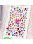 1 Sayfalık Yuvarlak Stil 4 Levha 3D Taş Yapışkanlı Mücevher Çocuklar Çocuklar Dıy Sanat El Sanatları Parlak Düz Geri Taş Kristal Sticker Kızlar (Yurt Dışından) 3