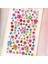 1 Sayfalık Yuvarlak Stil 4 Levha 3D Taş Yapışkanlı Mücevher Çocuklar Çocuklar Dıy Sanat El Sanatları Parlak Düz Geri Taş Kristal Sticker Kızlar (Yurt Dışından) 5
