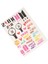 C Stili Bangtan Boy Sevimli Anime Karakter Kpop Yıldızları Stickerlar Idoller Filigran Mini Dövme Fotoğraflar Doğum Günü Hediye Oyuncakları (Yurt Dışından) 1