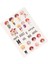 C Stili Bangtan Boy Sevimli Anime Karakter Kpop Yıldızları Stickerlar Idoller Filigran Mini Dövme Fotoğraflar Doğum Günü Hediye Oyuncakları (Yurt Dışından) 3