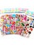 10 Yüz Rastgele Stili Kızlar Çizgi Kıyafetleri Giydirme 3D Balon Moda Pvc Stickerlar Laptop Kitap Kawaii Oyuncaklar - 10 Sayfa (Yurt Dışından) 5