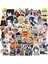 50 Adet Tarzı Anime Naruto Çıkartmaları Su Geçirmez Gitar Valiz Dizüstü Bisiklet Kaykay Motosiklet Çizgi Film Grafiti Sticker Çocuk Oyuncak (Yurt Dışından) 4