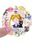 Fildişi Tarzı Güzel Kız Asker Sticker Etiketler Dekupaj El Hesabı Su Geçirmez Bavul Çocuk Oyuncakları Çizgi Film Sticker (Yurt Dışından) 5