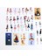 No.7 Tarzı 1 Paket Etiketler Kawaii Çizgi Film Etiketi Pvc Scrapbook El Kitabı Günlük Çocuklar Çocuklar Su Geçirmez Etiketler Oyuncaklar Pegatinas Yeni Tarz (Yurt Dışından) 1