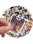 A-50PCS Rastgele Stil Pcs Japon Anime Attack On Titan Çıkartma Seti Dıy Oyuncak Gitar Scrapbook Kaykay Snowboard Valiz Graffiti Için (Yurt Dışından) 5