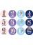 No.4 Tarzı Aylık Sticker Bebek Fotoğrafçılık Milestone Anı Ayda Yeni Doğmuş Çocuklar Anma Kartı Numarası Fotoğraf Aksesuarları (Yurt Dışından) 1