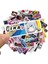 Yarış Arabası Tasarımı Bumper Motosiklet Kask Kaykay Bagaj Vinil Etiketler Moda Sticker Bombaları Için Jdm Çıkartmaları (Yurt Dışından) 3