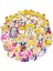 AZ025-50 Adet Tarzı Çeşitli Anime Sticker'lar: Demon Slayer, Naruto, Attack On Titan, Dragon Ball, Rited Away Sticker'lar, Sevimli Sticker Paketi (Yurt Dışından) 1