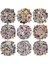 AZ025-50 Adet Tarzı Çeşitli Anime Sticker'lar: Demon Slayer, Naruto, Attack On Titan, Dragon Ball, Rited Away Sticker'lar, Sevimli Sticker Paketi (Yurt Dışından) 2