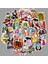 AZ025-50 Adet Tarzı Çeşitli Anime Sticker'lar: Demon Slayer, Naruto, Attack On Titan, Dragon Ball, Rited Away Sticker'lar, Sevimli Sticker Paketi (Yurt Dışından) 4