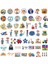 50 Adet Tarzı Anime Çizgi Filmi Blippi Graffiti Valiz Kaykay Anti Dekoratif Kendin Yap Su Geçirmez Sevimli Sticker Etiket Hediye Çocuk Oyuncakları (Yurt Dışından) 3