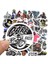 30 ADET-YT29 Tarzı Pcs Karikatür Motosiklet Motorcross Sticker Valiz Kaykay Laptop Bagaj Telefon Araba Stil Decal Grafiti Sticker F5 (Yurt Dışından) 4