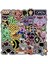 15 Sevimli Kelime Stili Yamıow Karanlıkta Parlayan Neon Işıklı Unicorn Sevimli Kedi Sticker'ı Yatak Odası Valiz Laptop Şişe Gitar Oyuncağa Yapışkanlık (Yurt Dışından) 2