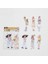 NO.208 Stili Sevimli Kızlar Stickerler Scrapbooking El Kitabı Su Geçirmez Güzellik Moda Kız Etiket Laptop Çocuklar Çocuk Defteri Etiketleri Pegatinas (Yurt Dışından) 1