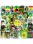 Çoklu Stil Marihuana Dumanı Etiketler Laptop Gitar Bagaj Su Geçirmez Estetik Ot Grafiti Sticker Paketleri Çocuk Oyuncakları Için (Yurt Dışından) 4