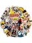 50 Adet B Tarzı Japon Anime Naruto Sticker Paketi Graffiti Valiz Laptop Araba Su Geçirmez Çıkartmalar Çocuk Oyuncak Hediye (Yurt Dışından) 1
